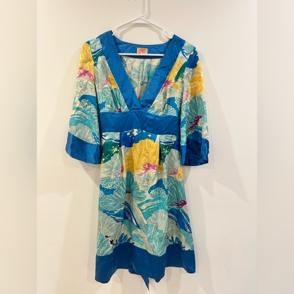 Early 2000s Silk Daytime Dress